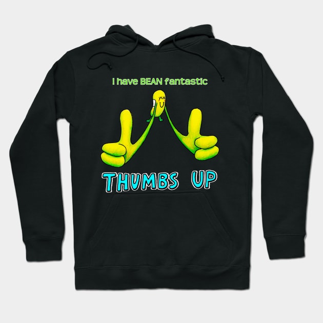 Just Bean Happy - Thumbs Up! Hoodie by justbeanhappy